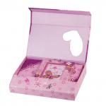 Блокнот А5 (133х178мм), 56л, твердый, линия, фоторамка, BRAUBERG, Бабочки, 128431