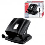 Дырокол MAPED (Франция) "Essentials Metal", металлический большой, на 35 листов, черный, 403411