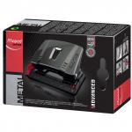 Дырокол MAPED (Франция) "Advanced Metal", металлический средний, на 25 листов, темно-серый, 620311