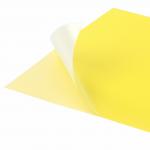 Цветная бумага А4 офсетная САМОКЛЕЯЩАЯСЯ,  8л. 8цв., 80г/м2, BRAUBERG, 129287