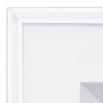 Рамка бизнес-класса 30*40см, пластик, багет 9 мм, белая, 7917