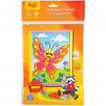 Аппликация занимательная из мягкого пластика EVA Мульти-Пульти Бабочка, AP_16732