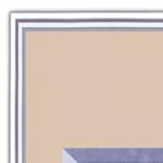 Рамка бизнес-класса 40*60см, пластик, багет 9 мм, серебро, 9117