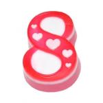 *Мыло ручной работы 8 марта СЕРДЕЧКИ, 90 гр