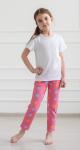 Брюки детские Пижамные интерлок для девочки