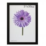 Рамка премиум 21*30см, пластик, багет 13 мм, Maria, черная, 5052-8-1078