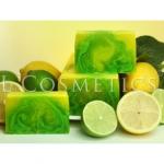 Мыло с глиной Лимон и лайм, 1 кг