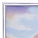 Рамка бизнес-класса 30*40см, пластик, багет 9 мм, серебро, 7916