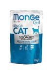 * Monge Cat Grill Pouch паучи для пожилых кошек эквадорская макрель 85 г