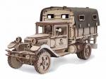***Конструктор 3D деревянный Lemmo Грузовик "Полуторка" Тент