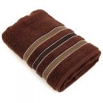"Chocolatte" Полотенце махровое 50х90 см, 420 г/м2, коричневый (Россия)