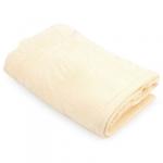 "Neo-vintage flora" Полотенце махровое 50х90 см, с эффектом велюра, 460 г/м2, ванильный (Россия)