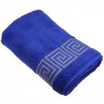 "Mito greco" Полотенце махровое 100х150 см, 460 г/м2, синий (Россия)
