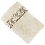 "Floorboard" Полотенце махровое 70х130 см, с эффектом велюра, 460гр/м2, бежевый (Россия)