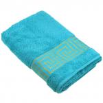 "Mito greco" Полотенце махровое 70х130 см, 460 г/м2, бирюзовый (Россия)
