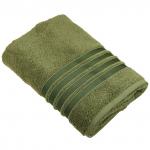 "Foresta autunnale" Полотенце махровое 70х130 см, 460гр/м2, хаки (Россия)