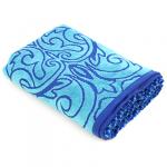 "Gradiente" Полотенце махровое 70х130 см, 460 г/м2, синий (Россия)