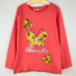 1200186 Лонгслив для девочки рост (92-104-116-128)  Турция