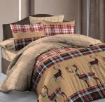 Комплект постельного белья "Лесничий домик" бязь хлопок 100%