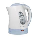 1014-MW(B) Чайник Maxwell, 2200 Вт, 1,7 л, пластик, дисковый