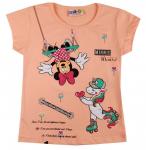 1200253 Футболка для девочки рост (86-92-98-104) Турция