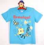 1100178 Футболка для девочки рост (104-110-116-122-128) Узбекистан