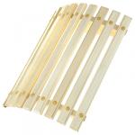 Абажур для бра деревянный "Простой-4 Кругло-Угловой" 37х34х10 см, липа (Россия)