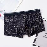 100046 Боксеры "Орнамент", цв.черный