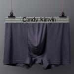 100035 Боксеры из бамбука, цв.серый