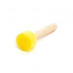  Кисть-губка круглая, поролон, диам. 30 мм, дерево 