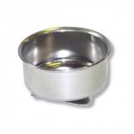 Масленка металл. одинарная 4,5см, выс.1,7см