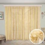 Штора Мелодия органза  3 метра цвет 0025