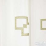 Штора Мелодия органза  3 метра цвет 0019