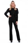 Блузка Моника (чёрный) Б11-241
