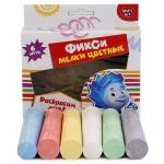 МЕЛКИ ЦВЕТНЫЕ ДЛЯ ТВОРЧЕСТВА "MULTIART" ФИКСИКИ. 6 ЦВЕТОВ В РУСС. КОР. в кор.6*12шт