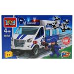 ГАЗ конструктор "Город мастеров" газель: операция спецназа, с фигуркой, 111дет. в кор. в кор.2*40шт