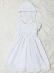 Крестильное платье "Кристина" с чепчиком