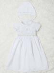 Крестильное платье с чепчиком