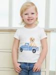 Футболка "Собачка на машинке"