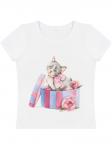 Футболка "Киска с бантиком"