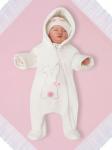 Комбинезон (термобелье) "Зайка" с розовым бантиком