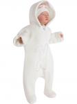 Комбинезон (термобелье) "Зайка" с молочным бантиком