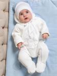 Комбинезон (термобелье) "Зайка" с молочным бантиком