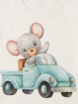 Футболка "Мышонок на машинке"