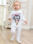 Комбинезон на кнопках "Пингвиночка"