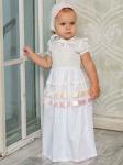 Крестильное платье "Вера" с чепчиком