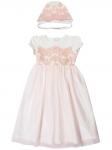 Крестильное платье "Мария" с чепчиком