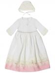 Крестильное платье "Надежда" с чепчиком