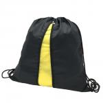 Мешок под обувь Сюрпрайз черный/лимон