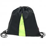 Мешок под обувь Сюрпрайз черный/салат